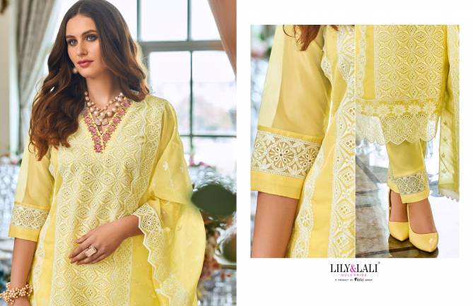Summer Blossom By Lily And Lali Heavy Work Designer Readymade Suits Wholesale Market In Surat